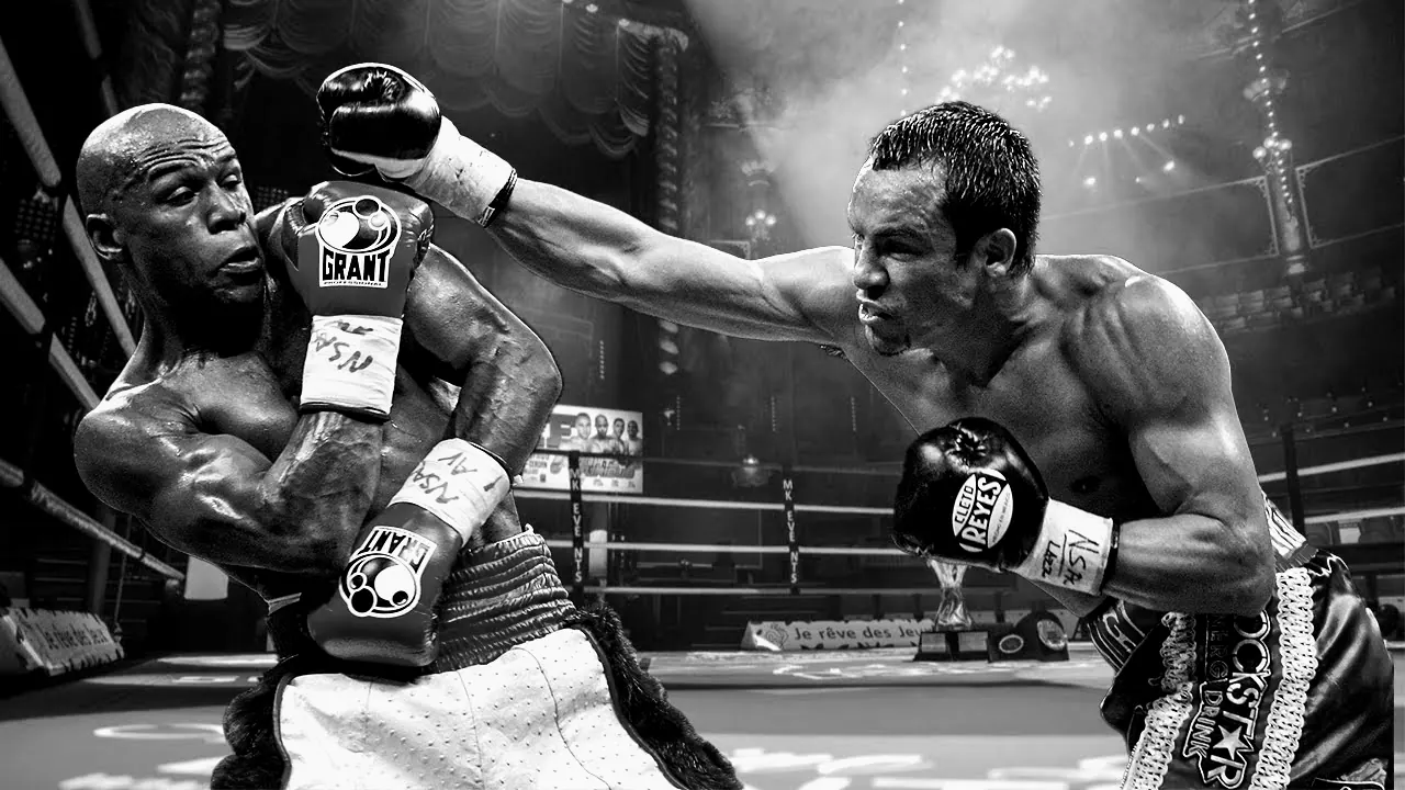Combattant dans son coin entre deux rounds